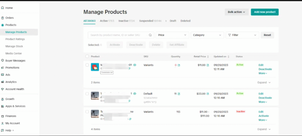 how to add prodcut in tiktok shop 