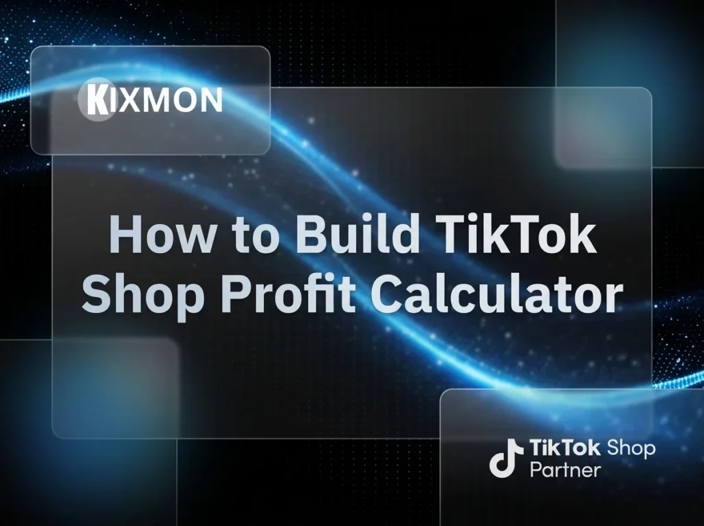 how to build tiktok shop calculator