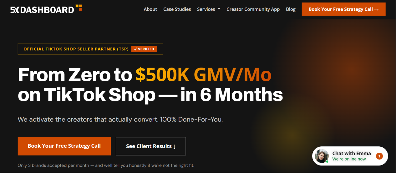 5x Dashboard